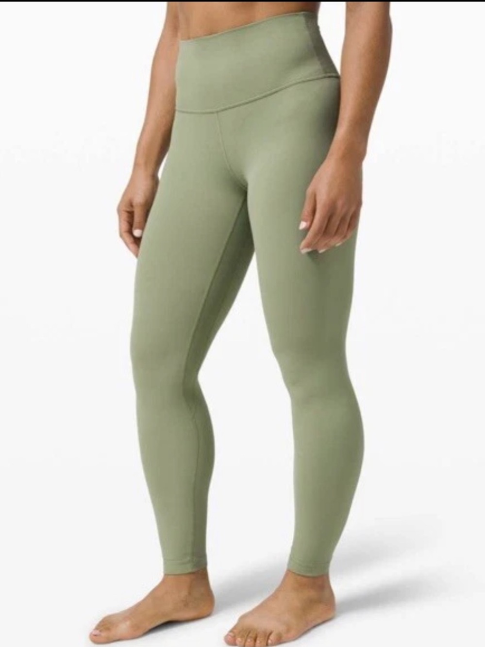 Lululemon Align Pant 25" Willow Sage Green Size 2 Leggings Soft Nulu